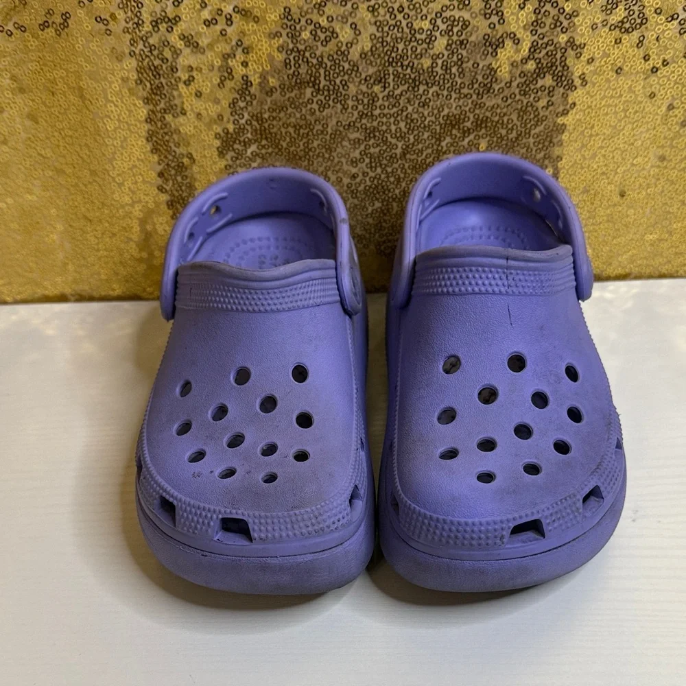 CROCS Platform Classic Lavender Clogs